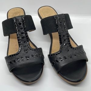 Jack Rogers Nora Wedge Sandals 9